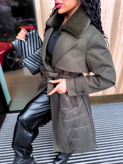 Coat "COMBINATION HK30" - KHAKI
